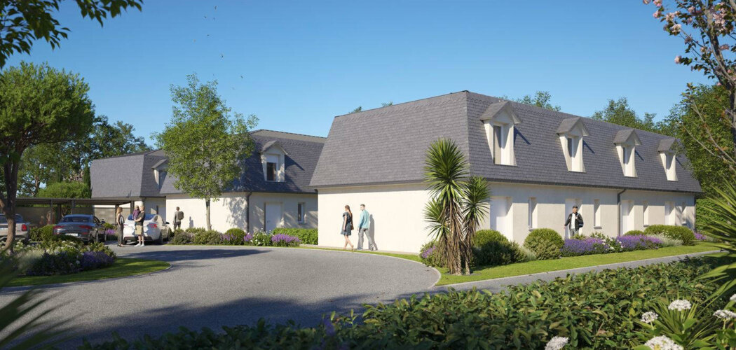 Programme immobilier neuf VILLAS DU GOLF - Tourgéville à deux pas du golf et de la plage de Deauville (14800) - Référence : 11835