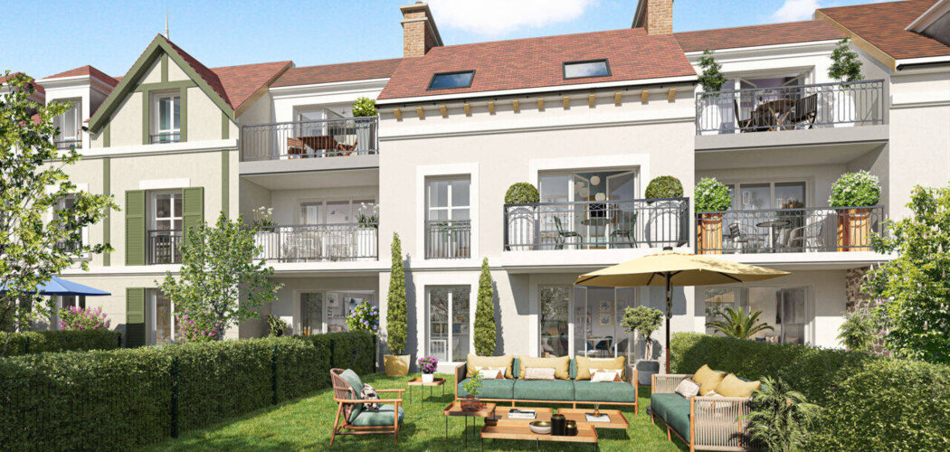 Programme immobilier neuf Les Jardins Jasmin - Tournan-en-Brie : appartements neufs T2–T4 à 600 m du RER E et Transilien P (77220) - Référence : 15906