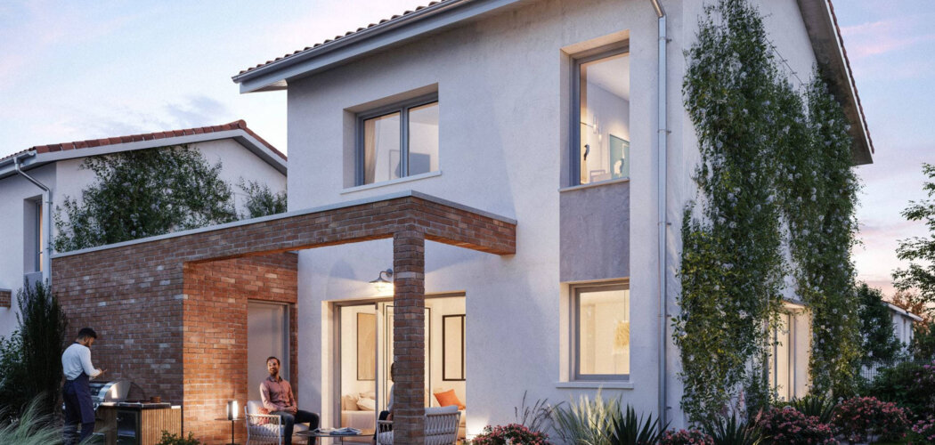 Programme immobilier neuf ALLEE DE MARIE-T - Tournefeuille à proximité à vélo du lac de la Ramée (31170) - Référence : 14801