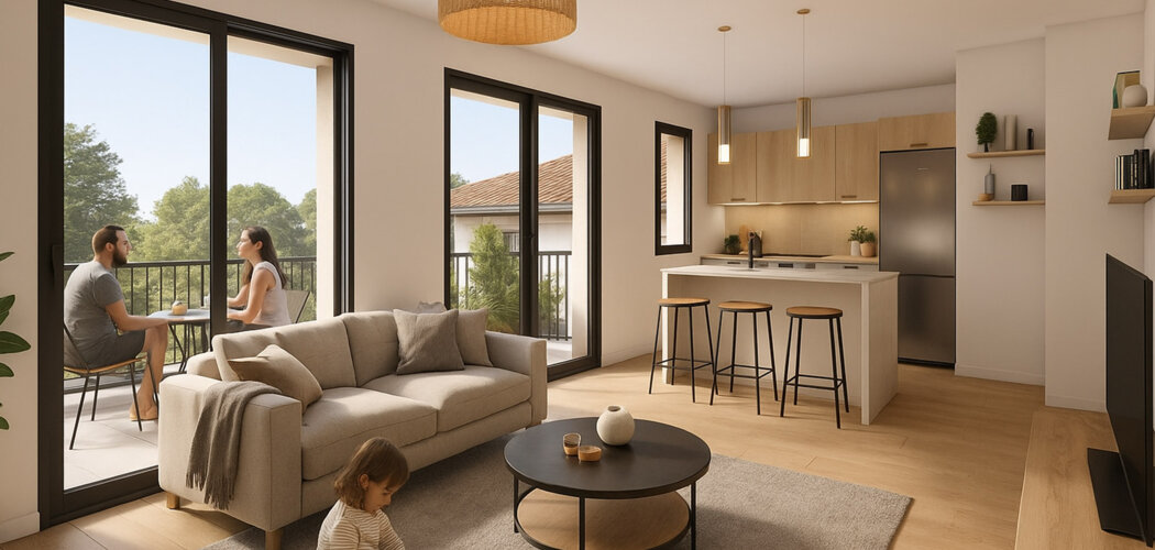 Programme immobilier neuf ARBORESCENCE - Tournefeuille près du Parc de la Ramée (31170) - Référence : 14802