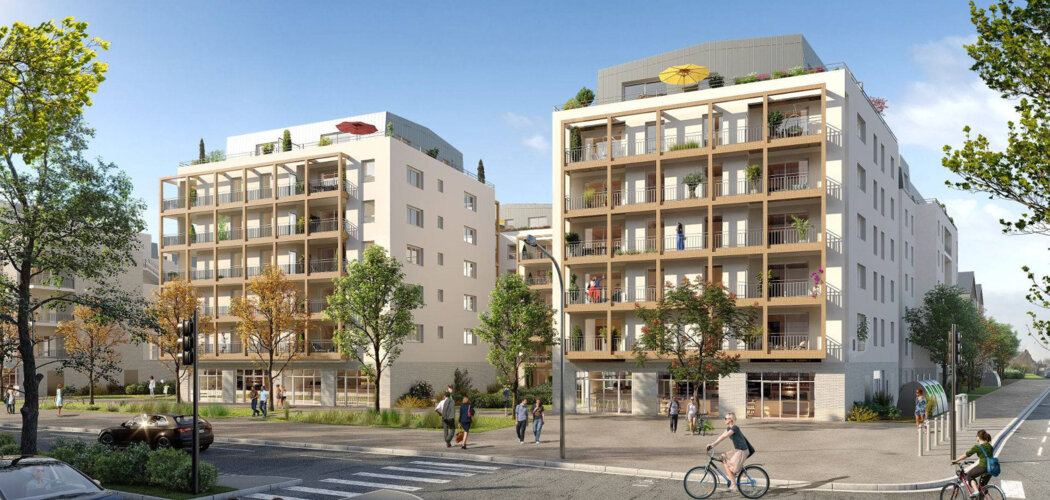 Programme immobilier neuf URBAN LODGES - Tours à deux pas du tramway A (37000) - Référence : 16045
