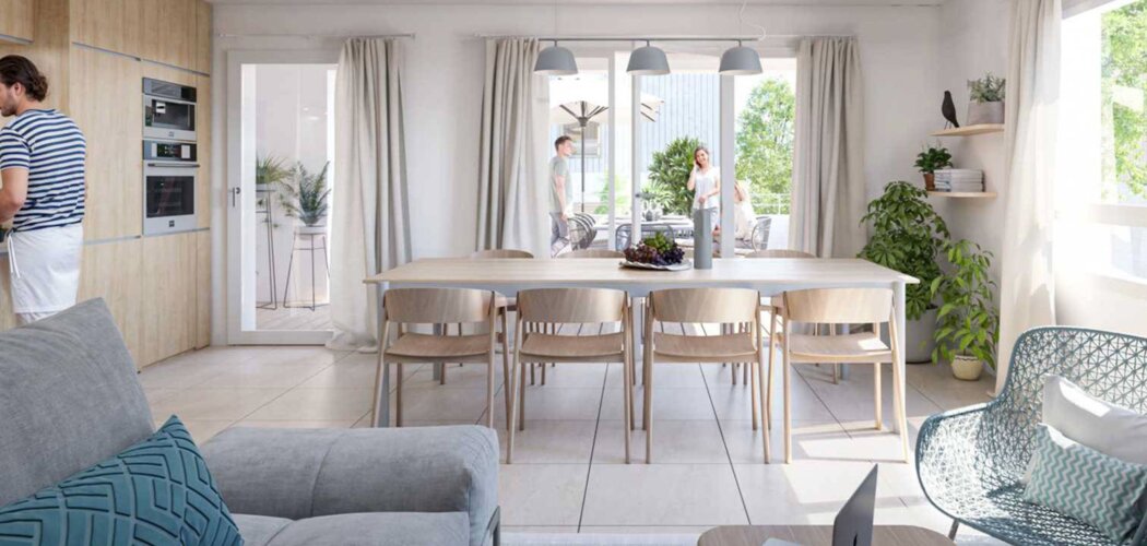 Programme immobilier neuf LES CASERNES - Tours à proximité de la future ligne de tramway T2 (37000) - Référence : 15344