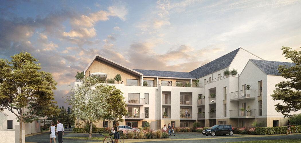 Programme immobilier neuf DOMAINE SAINT MARTIN TR2 - Tours à seulement 20 minutes de route du centre (37000) - Référence : 11165