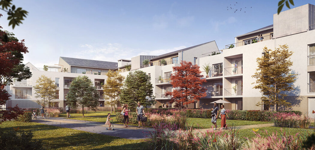 Programme immobilier neuf DOMAINE SAINT MARTIN TR2 - Tours à seulement 20 minutes de route du centre (37000) - Référence : 11165