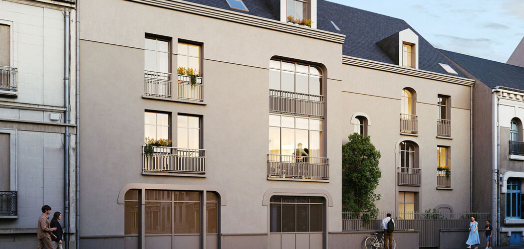 Programme immobilier neuf Hestia - Tours appartements et maisons dans le quartier des Prébendes (37000) - Référence : 17550