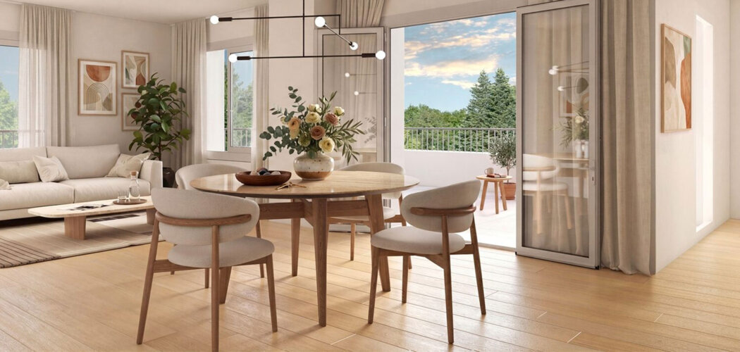 Programme immobilier neuf CONVIVANCE - Tours appartements lumineux proche parc de la Gloriette (37000) - Référence : 17588