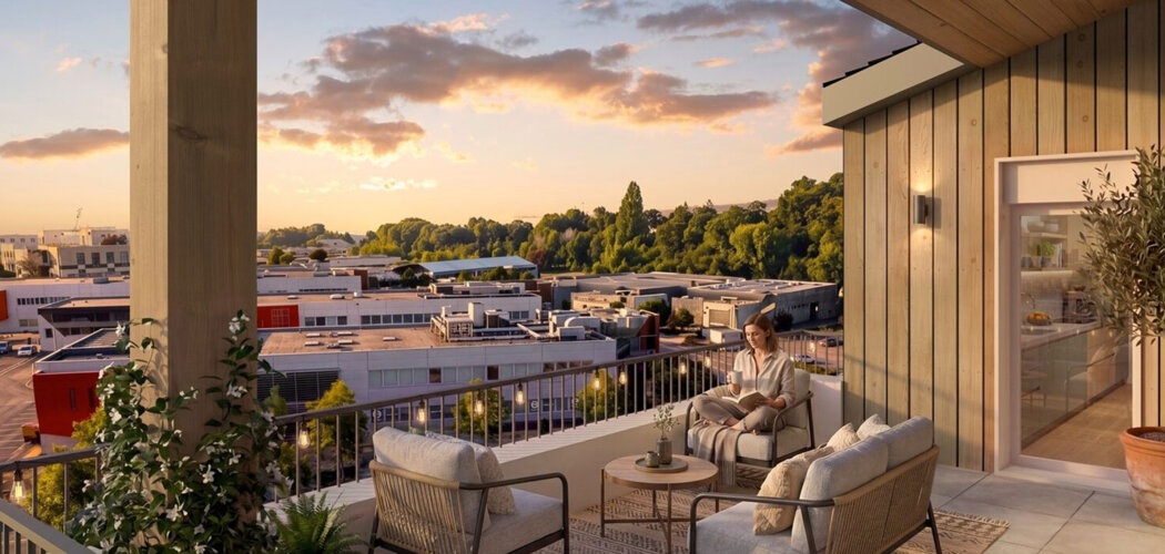Programme immobilier neuf CONVIVANCE - Tours appartements lumineux proche parc de la Gloriette (37000) - Référence : 17588