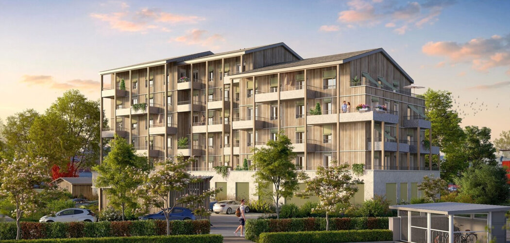 Programme immobilier neuf CONVIVANCE - Tours appartements lumineux proche parc de la Gloriette (37000) - Référence : 17588