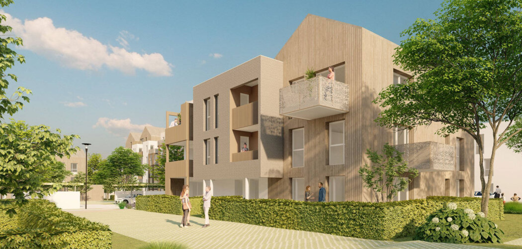 Programme immobilier neuf DOMAINE DE SUÈDE - Tours : appartements neufs du 2 au 4 pièces à 10 minutes du centre-ville (37000) - Référence : 15009