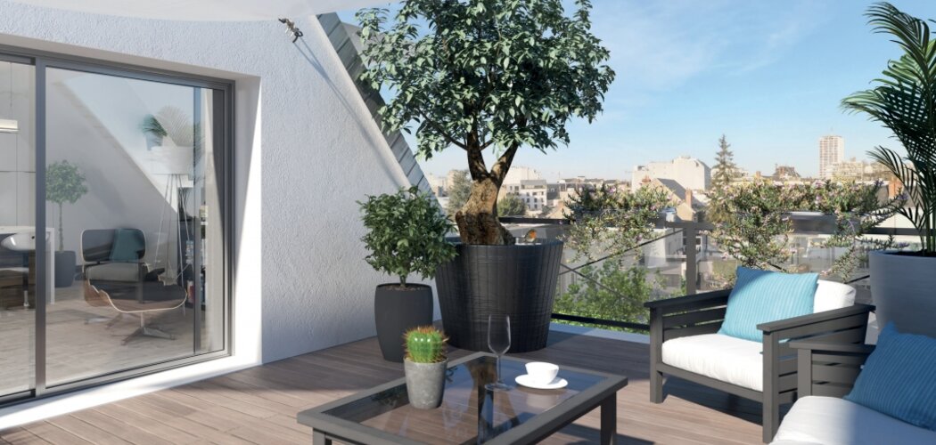 Programme immobilier neuf Villa City - Tours, appartements neufs et proximité Hôtel de Ville en quartier Febvotte (37000) - Référence : 11167