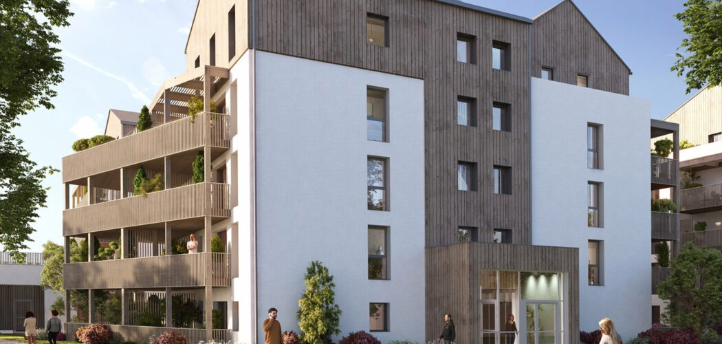 Programme immobilier neuf LES JARDINS DU LUXEMBOURG - Tours  proche tramway et commerces (37000) - Référence : 16745