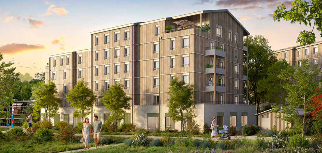 Programme immobilier neuf CONVIVANCE - Tours résidence neuve aux 2 Lions (37000) - Référence : 17815