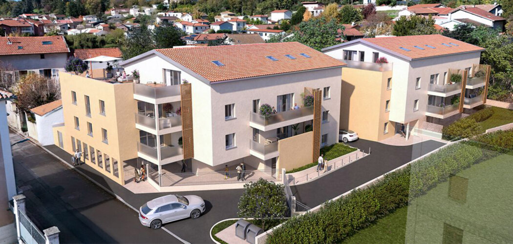 Programme immobilier neuf COEUR TOUSSIEU - Toussieu à deux pas  de la mairie (69780) - Référence : 13589