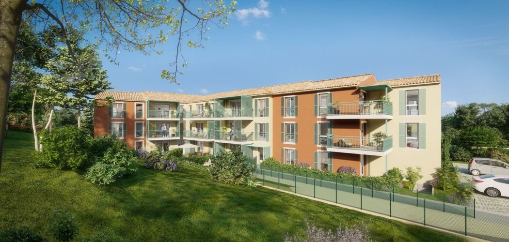 Programme immobilier neuf VAL ST-ROCH - AVANT-PREMIERE - Trans-en-Provence : appartements neufs du 2 au 4 pièces proche du centre du village (83720) - Référence : 11973