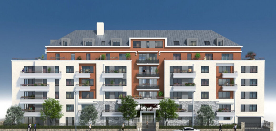 Programme immobilier neuf Villa Muralis - Trappes : Appartements T1–T3 avec toitures végétalisées, terrasses et parkings proche des écoles et commerces (78190) - Référence : 14234