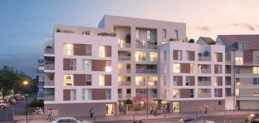 Programme immobilier neuf FOCUS - Trappes : Appartements T2–T5 avec toits végétalisés, terrasses et parkings au cœur des commerces (78190) - Référence : 14196