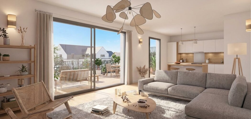 Programme immobilier neuf RESIDENCE LE MENHIR - Trégunc proche du centre-bourg (29910) - Référence : 13141