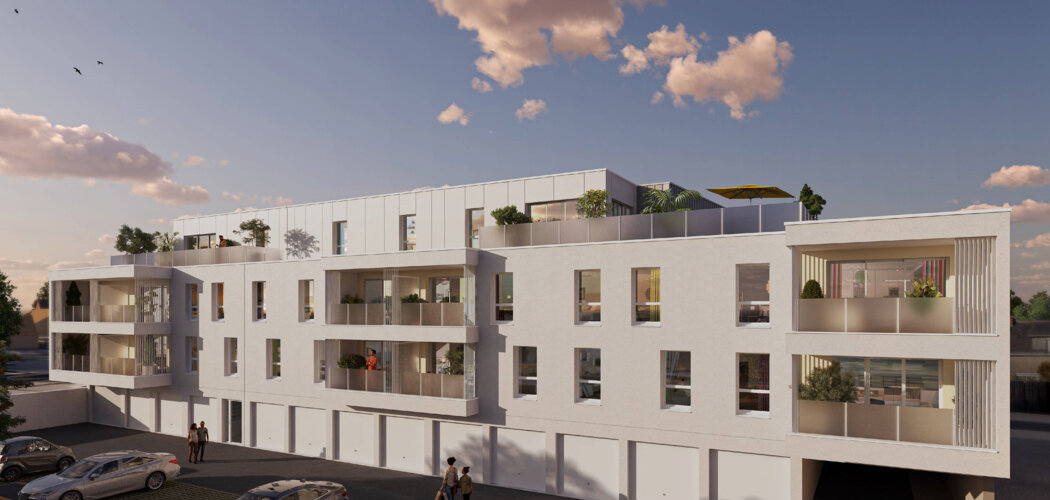 Programme immobilier neuf Rythme - Treillières près du marché (44119) - Référence : 9574