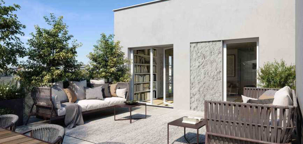 Programme immobilier neuf ATELIERS LUCINA - Trélazé : Appartements studio–T4 avec terrasses, balcons et proximité commodités (49800) - Référence : 17089