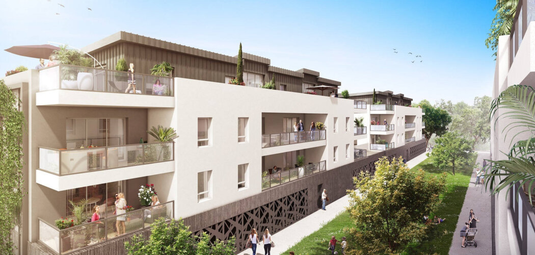 Programme immobilier neuf Allumière - Trelazé : Appartements T2–T3 avec terrasses, parking sécurisé et proximité centre-ville (49800) - Référence : 14776