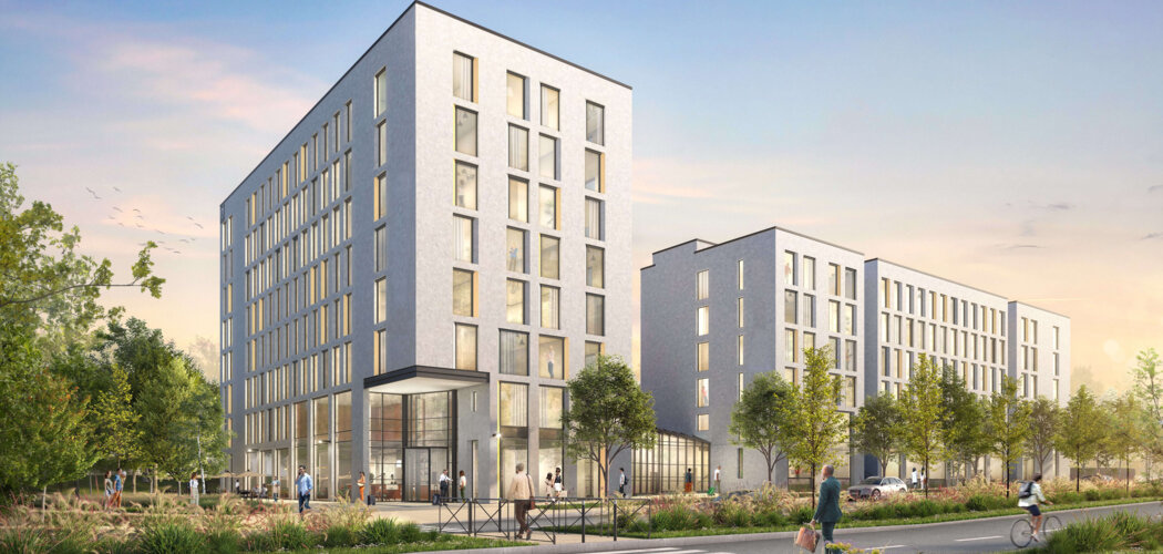 Programme immobilier neuf Convergence - Tremblay-en-France, résidence hôtelière LMNP proche aéroport Paris Charles-de-Gaulle (93290) - Référence : 15965