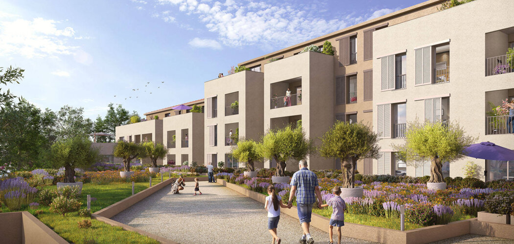 Programme immobilier neuf Le Montana - Trets à deux pas du centre ville (13530) - Référence : 18027
