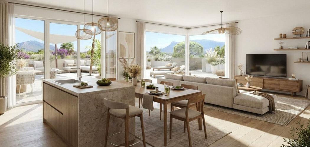 Programme immobilier neuf TERRASSES VICTORIA - Trets résidence neuve au cœur de la ZAC René Cassin (13530) - Référence : 17284