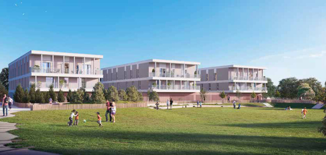 Programme immobilier neuf Trilogie - Trignac : Appartements T2–T4 avec terrasses, jardins privatifs et proximité quartier Océane Acacias (44570) - Référence : 7134