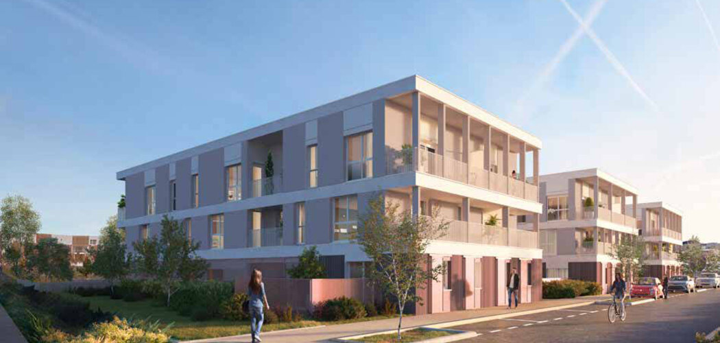 Programme immobilier neuf Trilogie - Trignac : Appartements T2–T4 avec terrasses, jardins privatifs et proximité quartier Océane Acacias (44570) - Référence : 7134