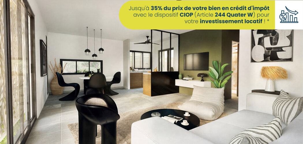 Programme immobilier neuf VILLA BAYA - Trois-Bassins aux portes  de l’Ermitage (97460) - Référence : 12747