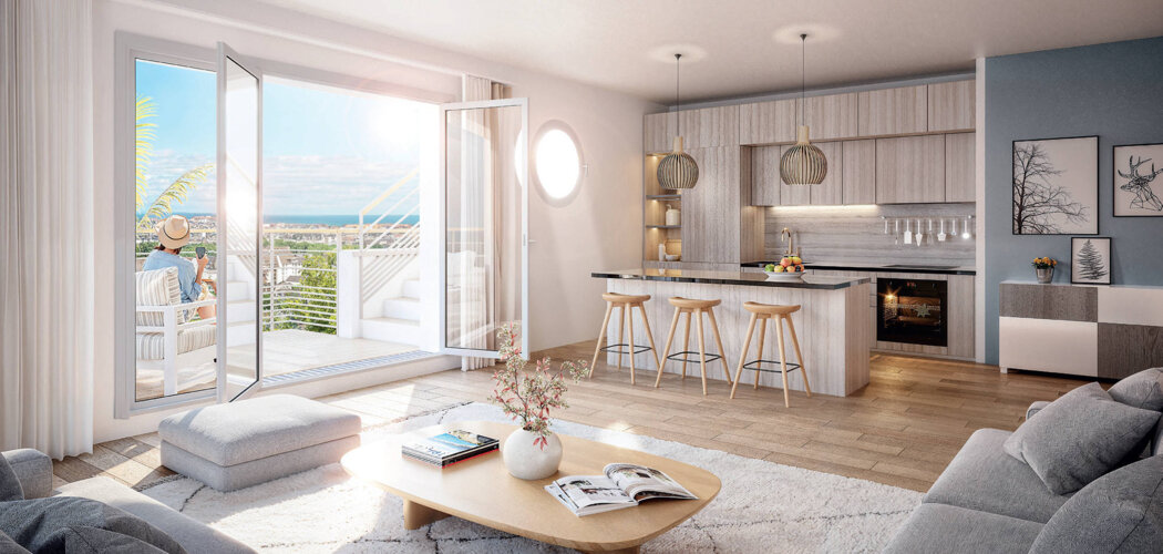 Programme immobilier neuf VILLA PANORAMA - Trouville-sur-Mer à deux pas  centre-ville et presqu’île de Deauville (14360) - Référence : 14526