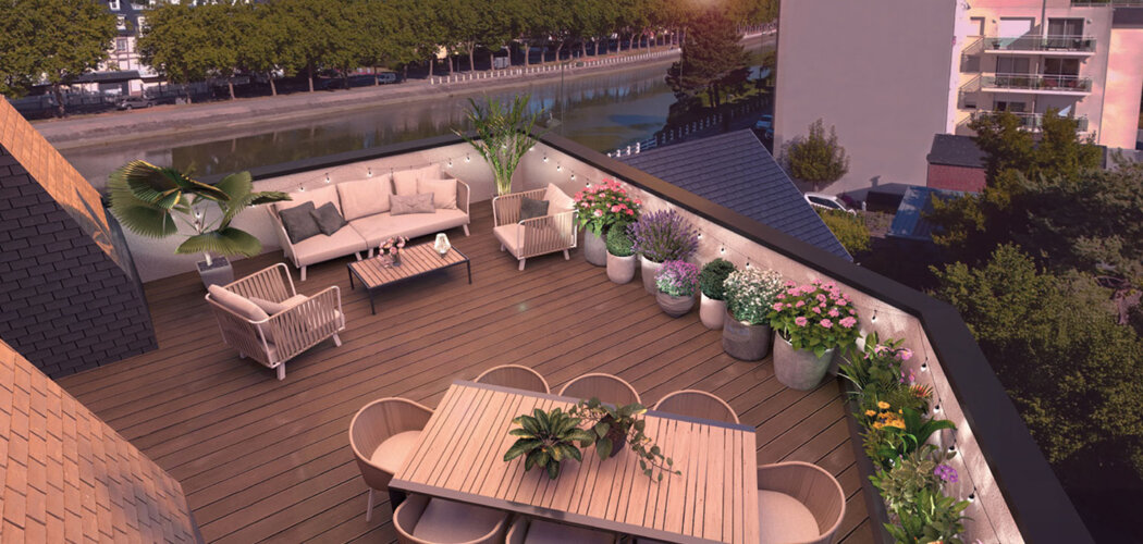 Programme immobilier neuf Le Halage - Trouville sur Mer appartements lumineux à quelques minutes de la plage (14360) - Référence : 17521