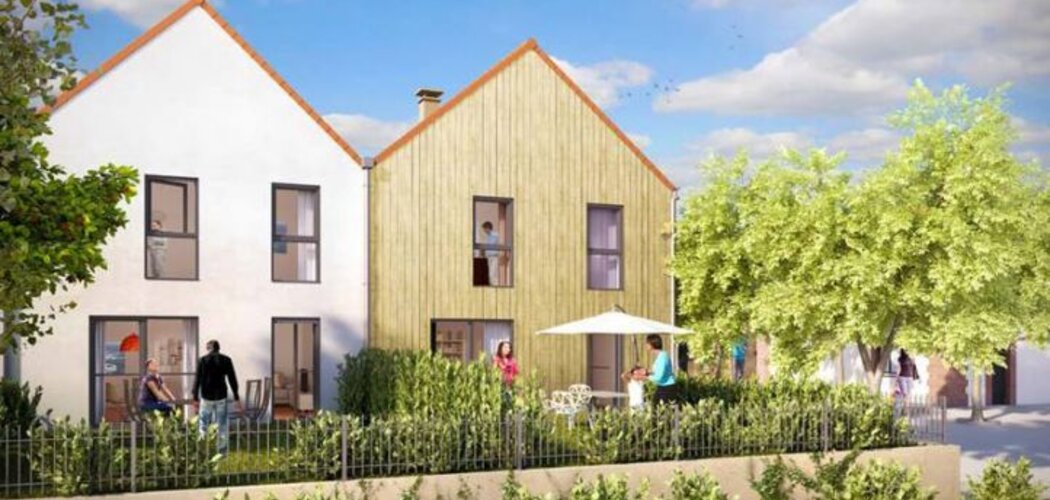 Programme immobilier neuf Le Domaine d'Antoine - Troyes : 25 maisons T3–T4 avec jardins et parking sous-sol près du centre-ville (10000) - Référence : 12415