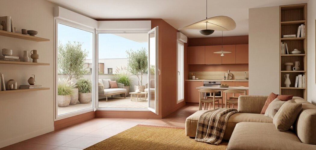 Programme immobilier neuf RESIDENCE L'HORTUS - Truchtersheim : appartements neufs du 2 au 5 pièces à 8 minutes du centre-ville (67370) - Référence : 7622