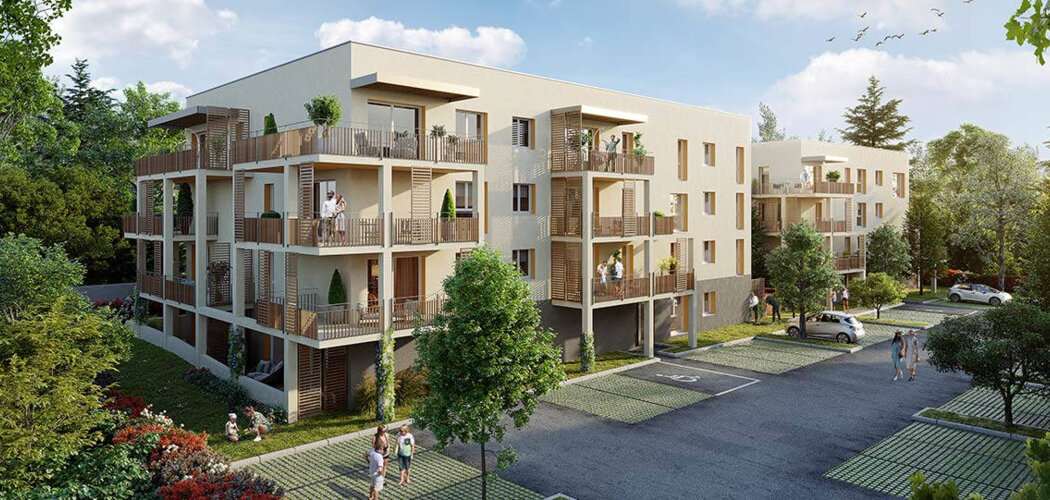 Programme immobilier neuf LES ROBINSONS - Tullins à quelques kilomètres du parc naturel du Vercors (38210) - Référence : 15443