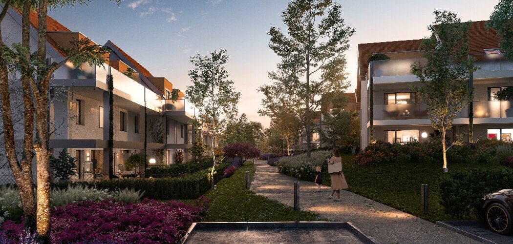 Programme immobilier neuf le domaine du veilleur - Turckheim cadre viticole à 10 min de Colmar (68230) - Référence : 17151