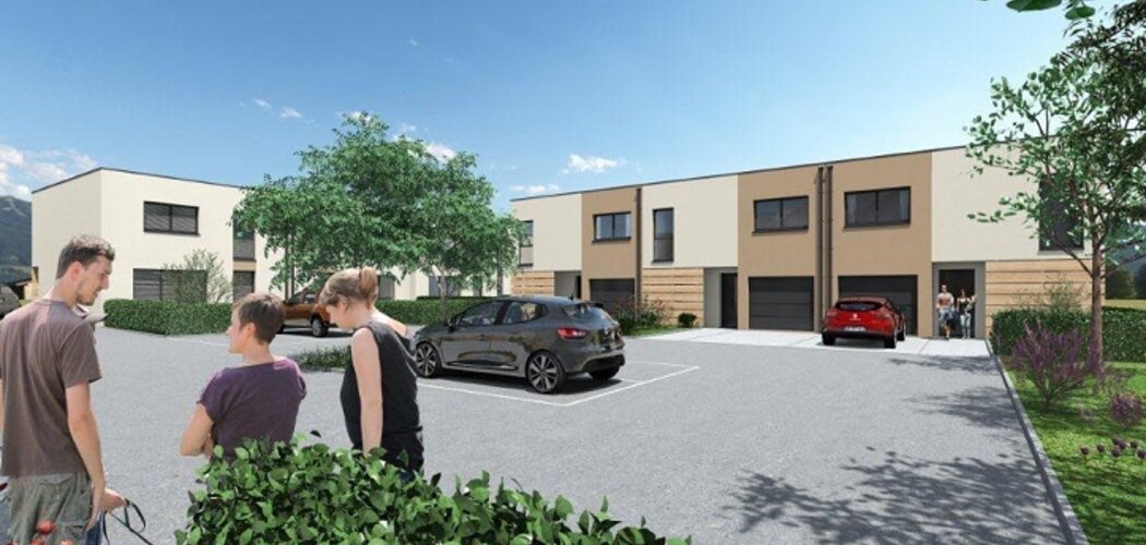 Programme immobilier neuf Le Clos de la Brasserie - Uckange : 13 maisons T4–T5 de 90 m² avec jardins privatifs près des commodités (57270) - Référence : 139