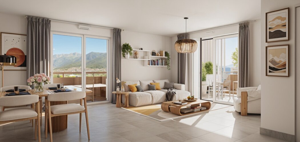 Programme immobilier neuf Horizon - Ugine à proximité du lac d’Annecy (73400) - Référence : 16127