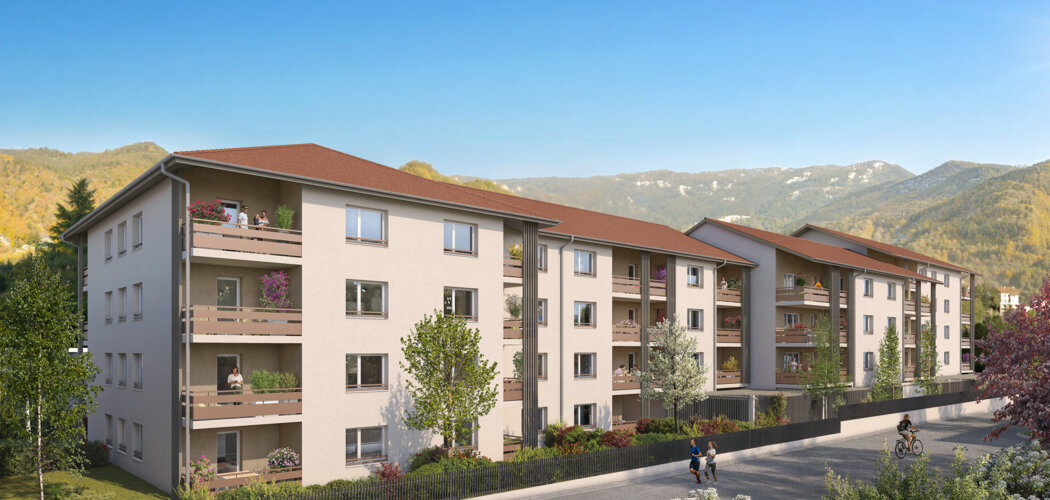 Programme immobilier neuf Horizon - Ugine à proximité du lac d’Annecy (73400) - Référence : 16127