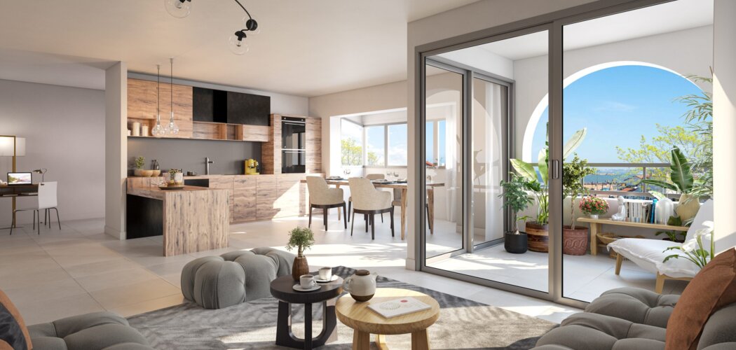Programme immobilier neuf Lohitzalde - Urrugne : appartements neufs du 2 au 4 pièces en quartier Socoa (64122) - Référence : 16927