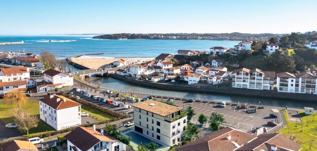 Programme immobilier neuf Lohitzalde - Urrugne : appartements neufs du 2 au 4 pièces en quartier Socoa (64122) - Référence : 16927