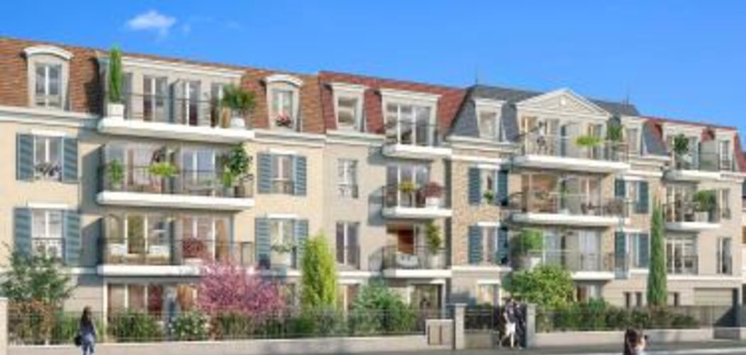 Programme immobilier neuf Villa 17 - Vaires-sur-Marne : Appartements T2–T4 avec balcons, jardins et ambiance chaleureuse proche de la gare (77360) - Référence : 5792