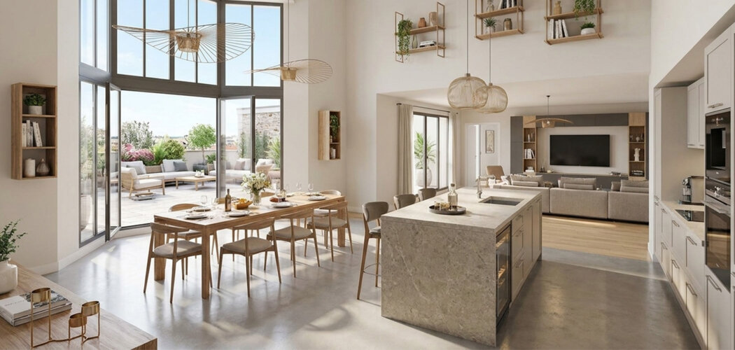 Programme immobilier neuf VILLA GAIA - Vaires-sur-Marne Paris à 24 min par la ligne P (77360) - Référence : 18295