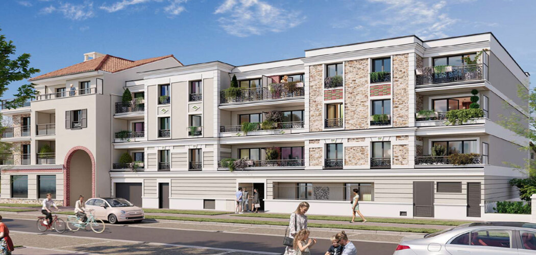 Programme immobilier neuf VILLA GAIA - Vaires-sur-Marne Paris à 24 min par la ligne P (77360) - Référence : 18295