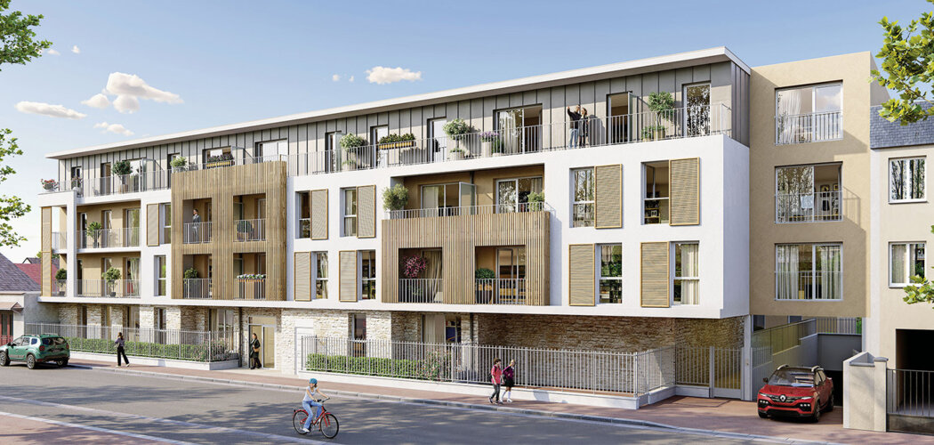 Programme immobilier neuf L Ecrin - Vaires-sur-Marne résidence verdoyante proche gare de Vaires - Torcy (77360) - Référence : 17717