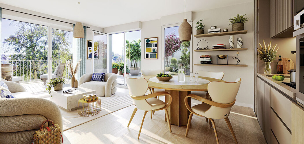 Programme immobilier neuf L Ecrin - Vaires-sur-Marne résidence verdoyante proche gare de Vaires - Torcy (77360) - Référence : 17717