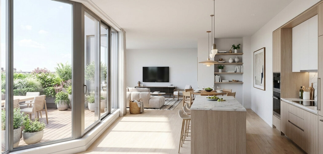 Programme immobilier neuf L Ecrin - Vaires-sur-Marne résidence verdoyante proche gare de Vaires - Torcy (77360) - Référence : 17717