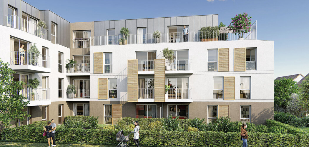 Programme immobilier neuf L Ecrin - Vaires-sur-Marne résidence verdoyante proche gare de Vaires - Torcy (77360) - Référence : 17717
