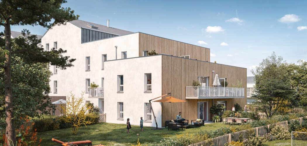 Programme immobilier neuf RESIDENCE VALVERT - BAT 3 - Val-de-Reuil  proche de la gare (27100) - Référence : 14688