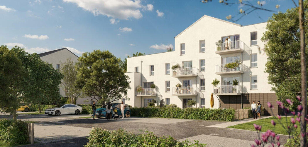 Programme immobilier neuf RESIDENCE VALVERT - BAT 3 - Val-de-Reuil  proche de la gare (27100) - Référence : 14688